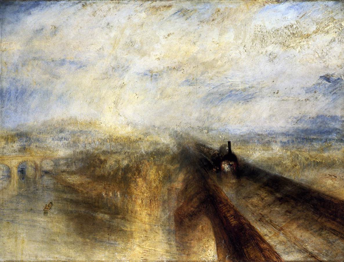 Rain, Steam and Speed The Great Western Railway by TURNER, Joseph Mallord William