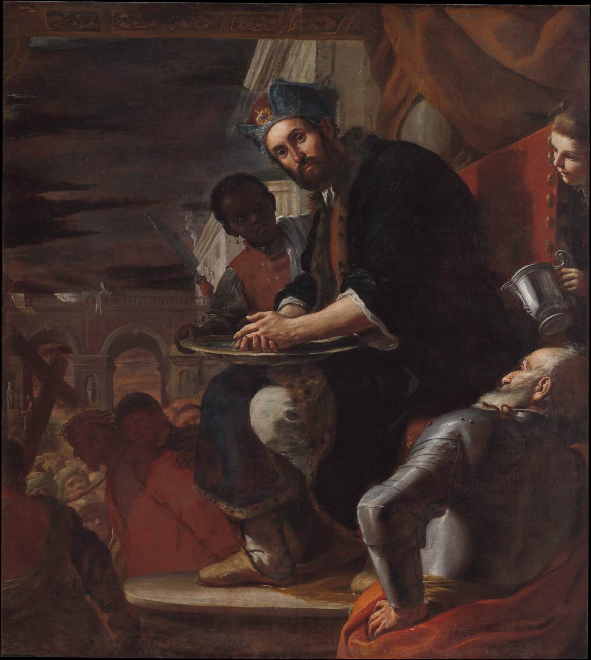 Pilate Washing his Hands by PRETI, Mattia