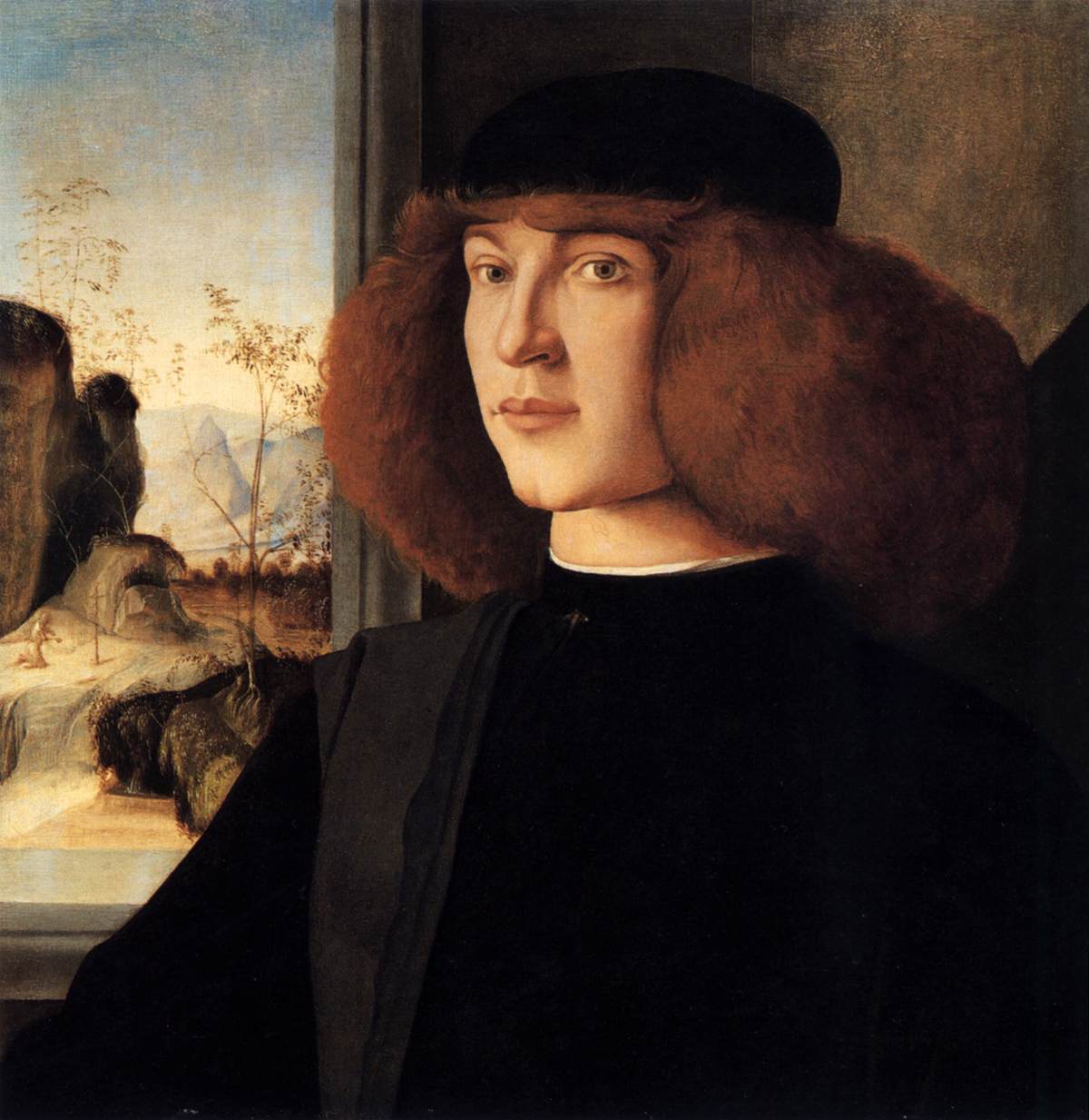 Portrait of a Young Man by PALMEZZANO, Marco