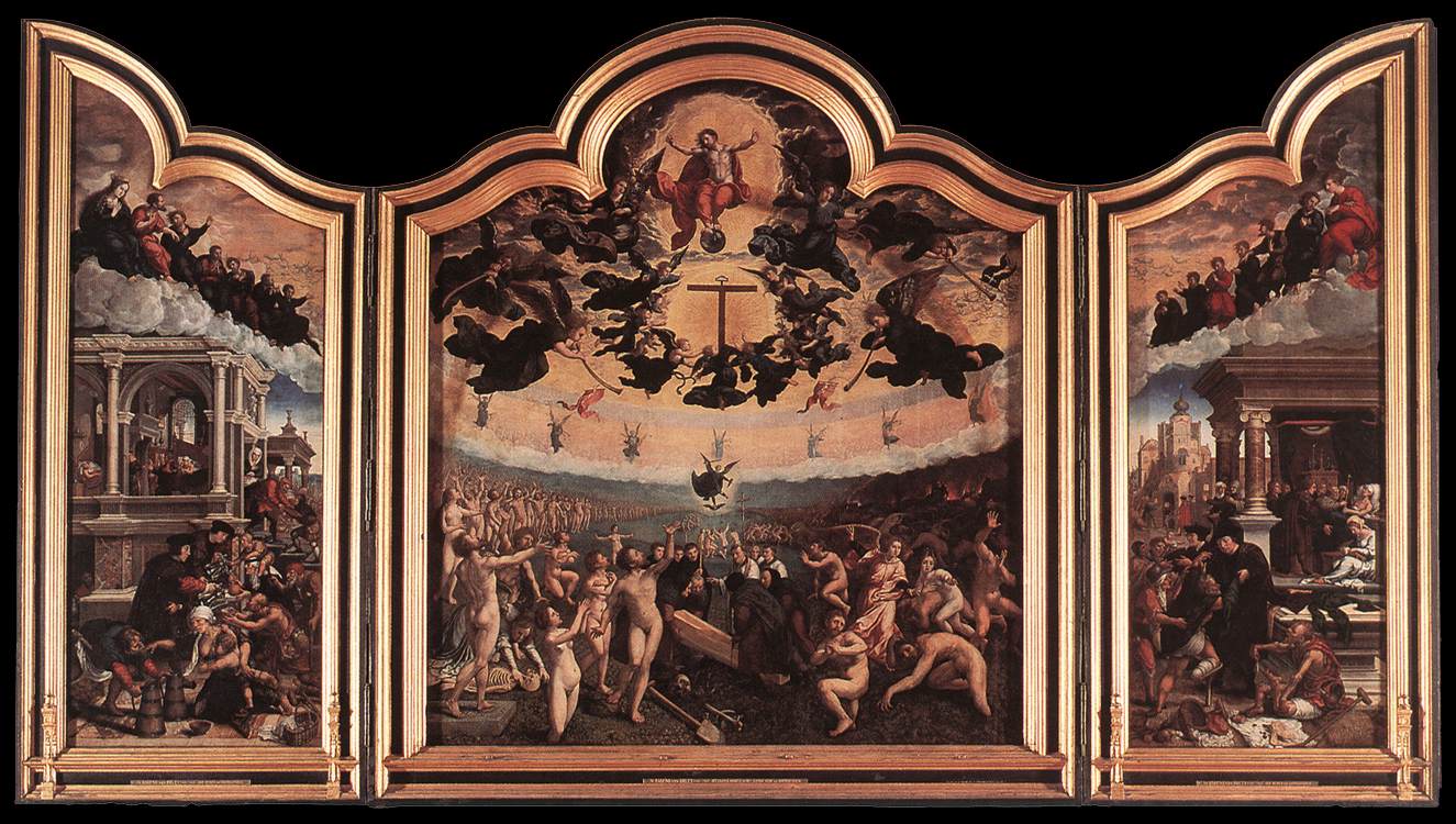 The Last Judgment by ORLEY, Bernaert van