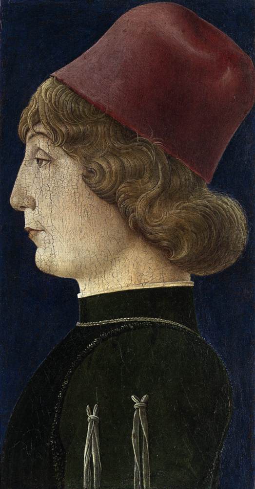 Portrait of a Young Man by TURA, Cosmè