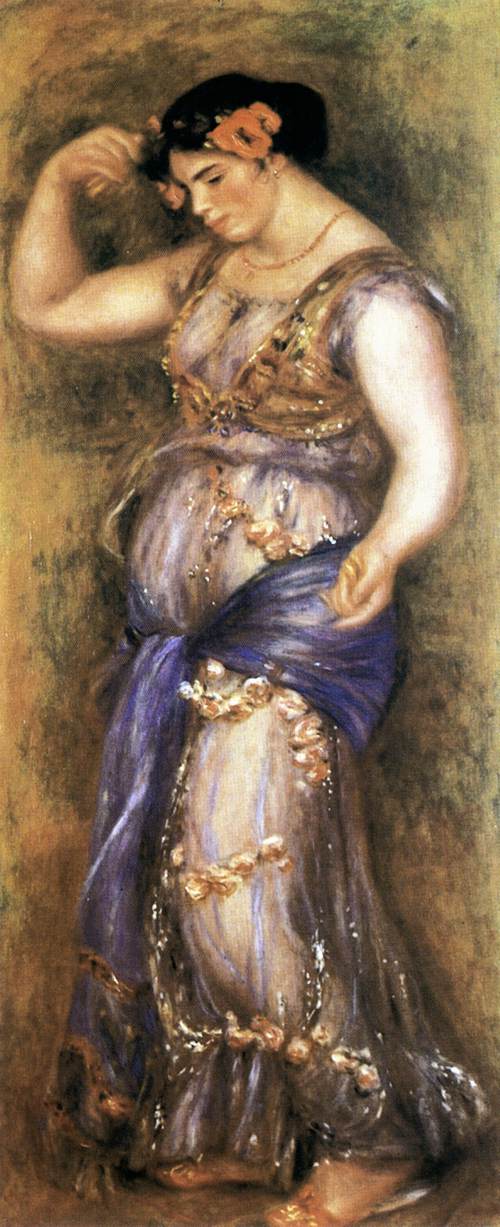 Dancing Girl with Castanets by RENOIR, Pierre-Auguste