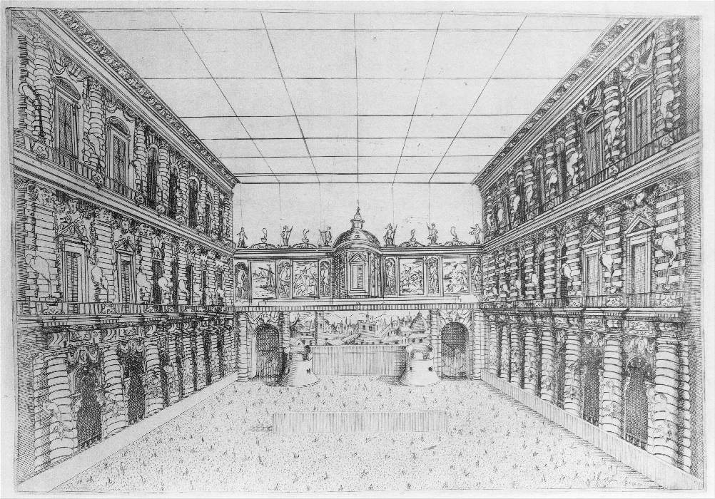 Court of Palazzo Pitti by SCARABELLI, Orazio