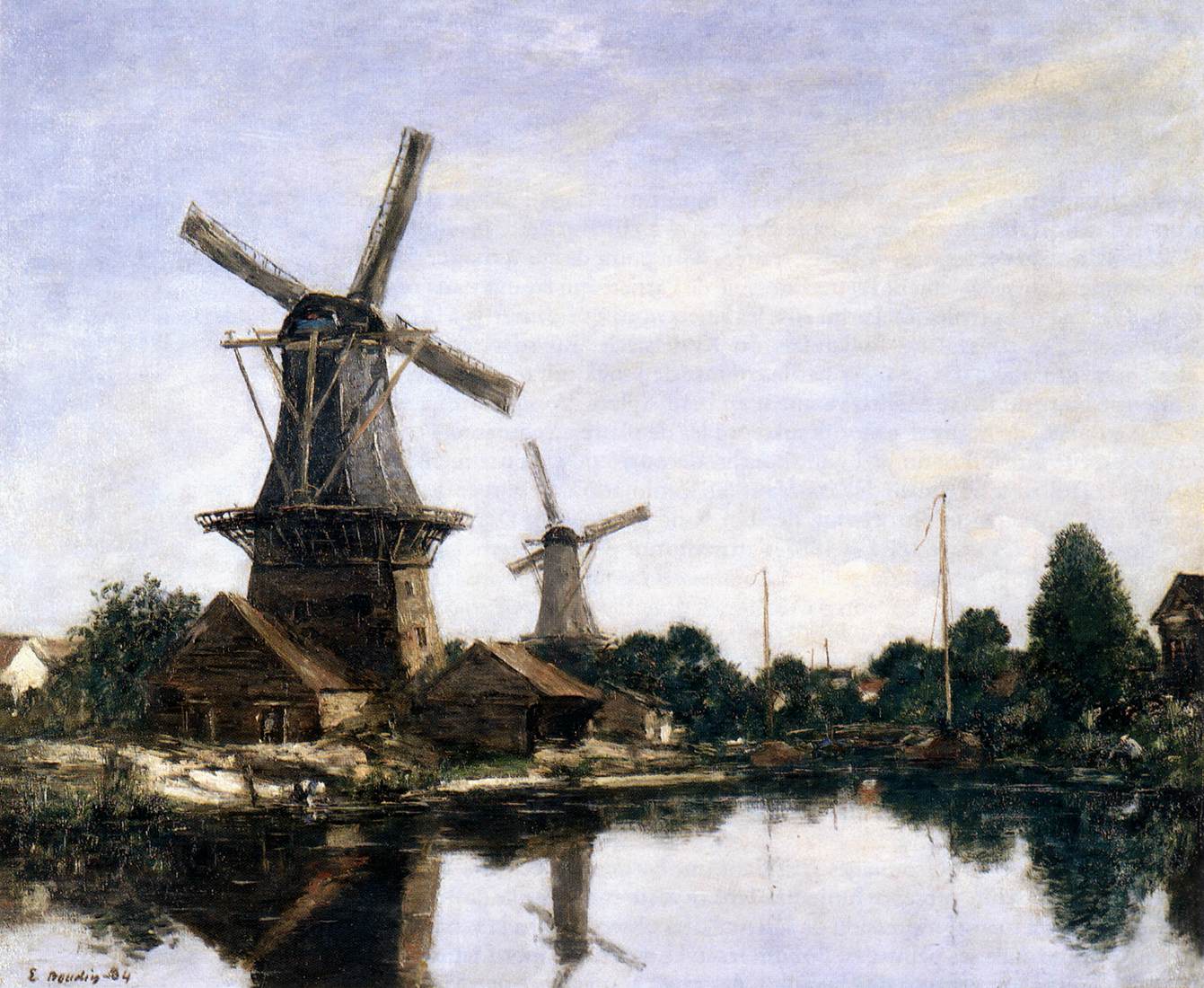 Dordrecht, the Windmills by