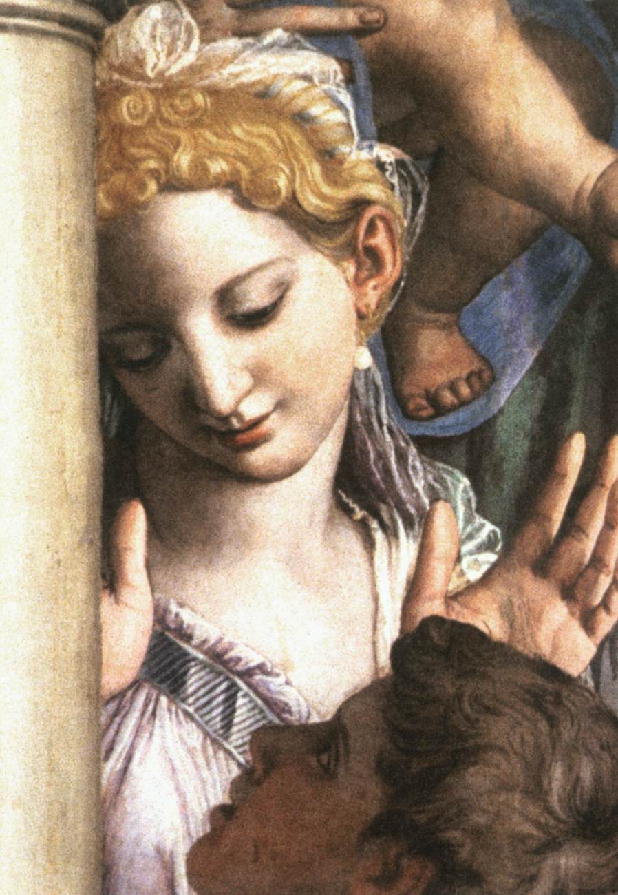 The Miracle of the Spring (detail) by