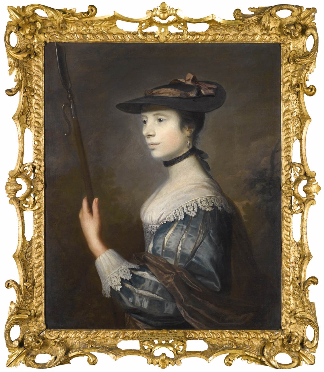 Portrait of Anne Sneyd (d.1784), as a Shepherdess by REYNOLDS, Sir Joshua