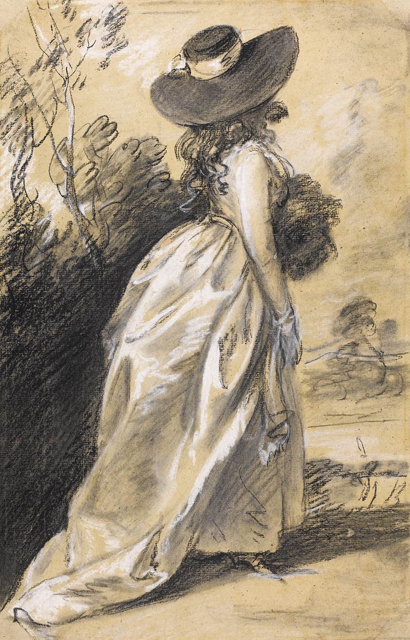 Study of a Lady by GAINSBOROUGH, Thomas