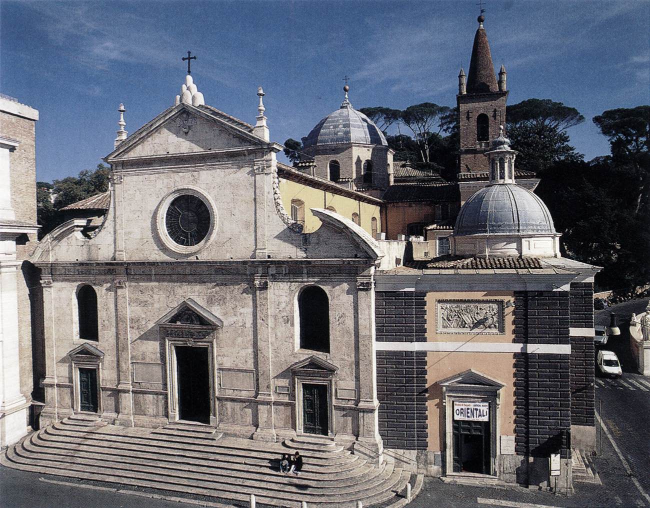 Santa Maria del Popolo: Façade by