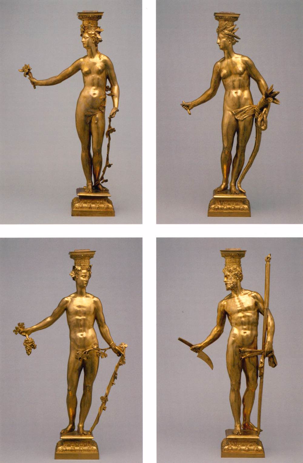 Allegories of the Four Seasons by SCHARDT, Johann Gregor van der