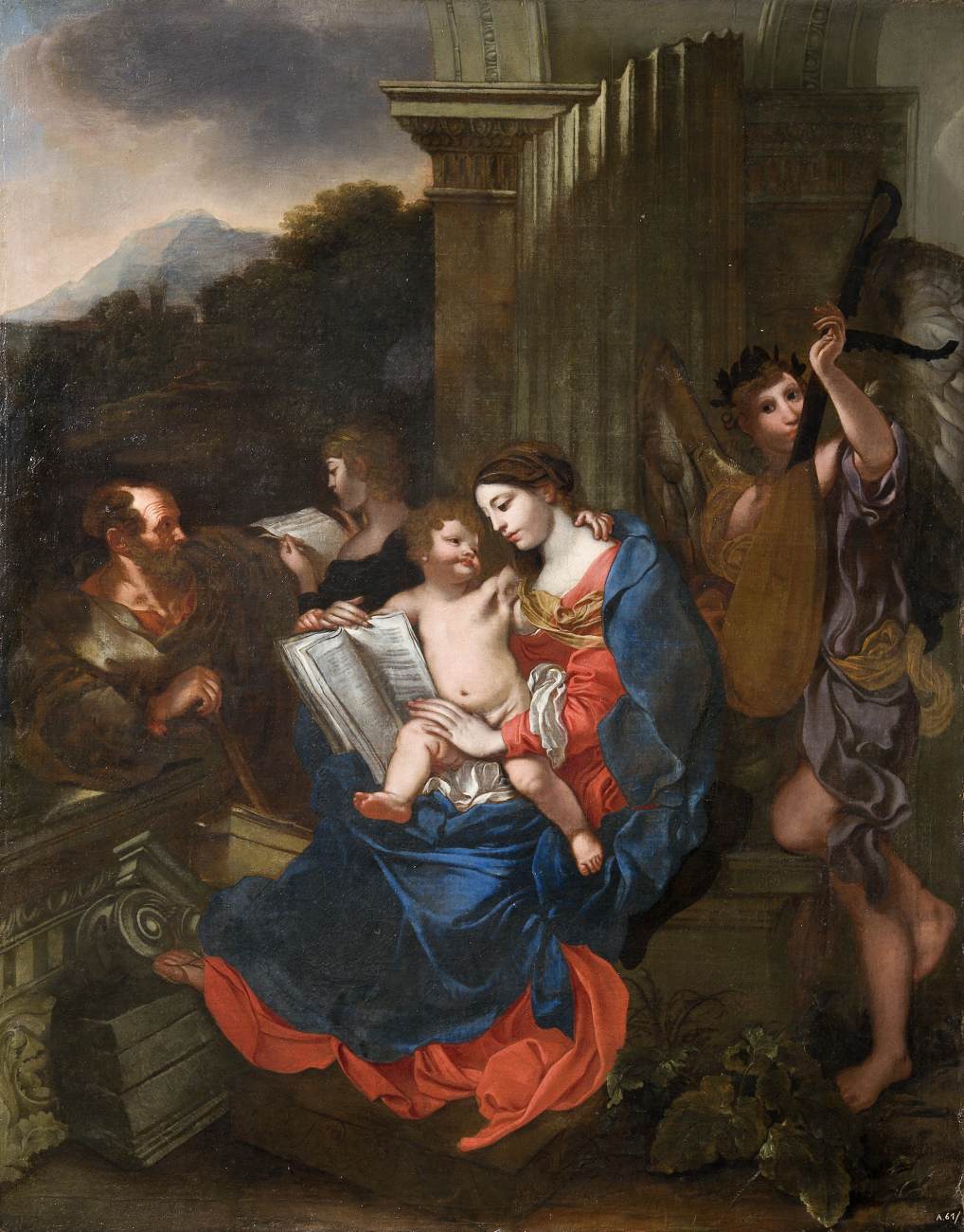 The Holy Family by DOUFFET, Gérard