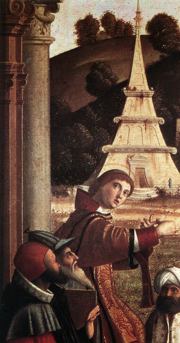 Disputation of St Stephen (detail) by CARPACCIO, Vittore