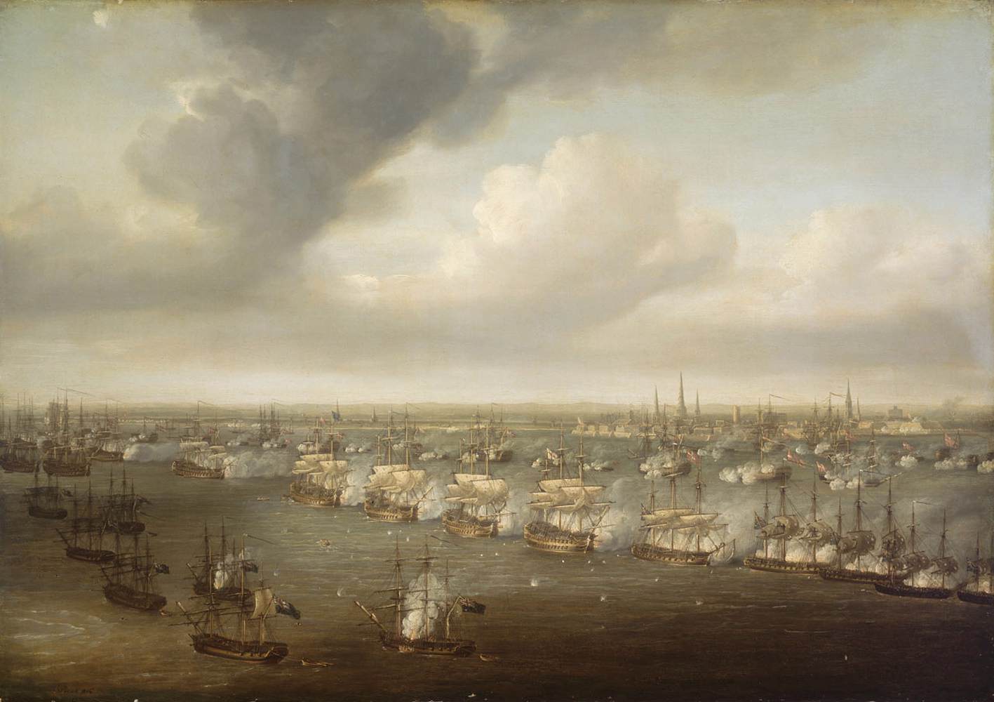 The Battle of Copenhagen by POCOCK, Nicholas