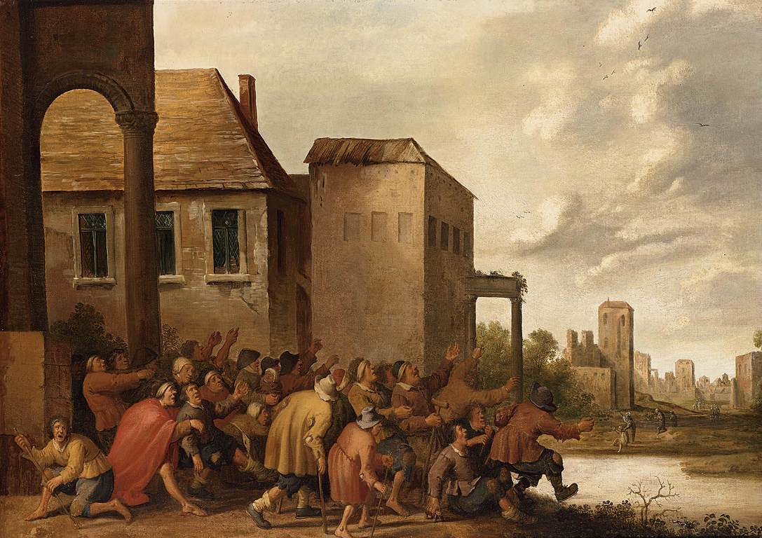 The Pool of Bethesda by DROOCHSLOOT, Joost Cornelisz.