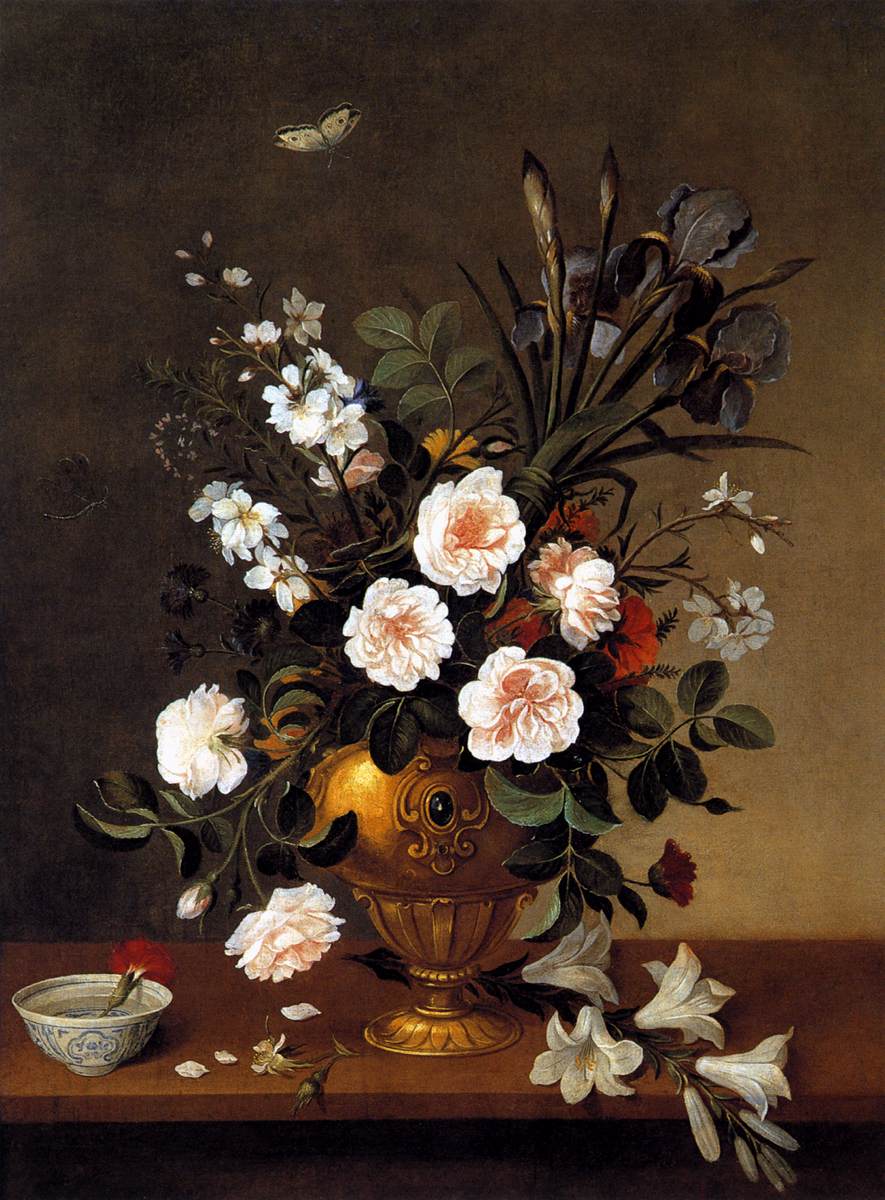 Vase of Flowers by CAMPROBÍN, Pedro de