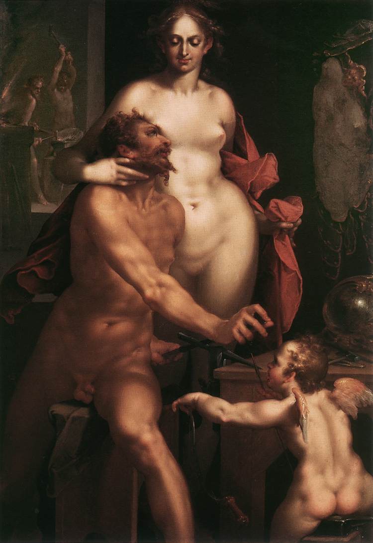 Venus and Vulcan by SPRANGER, Bartholomaeus