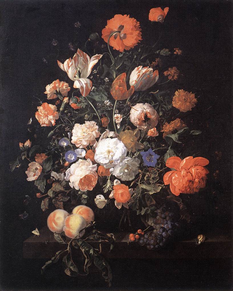 A Vase of Flowers by