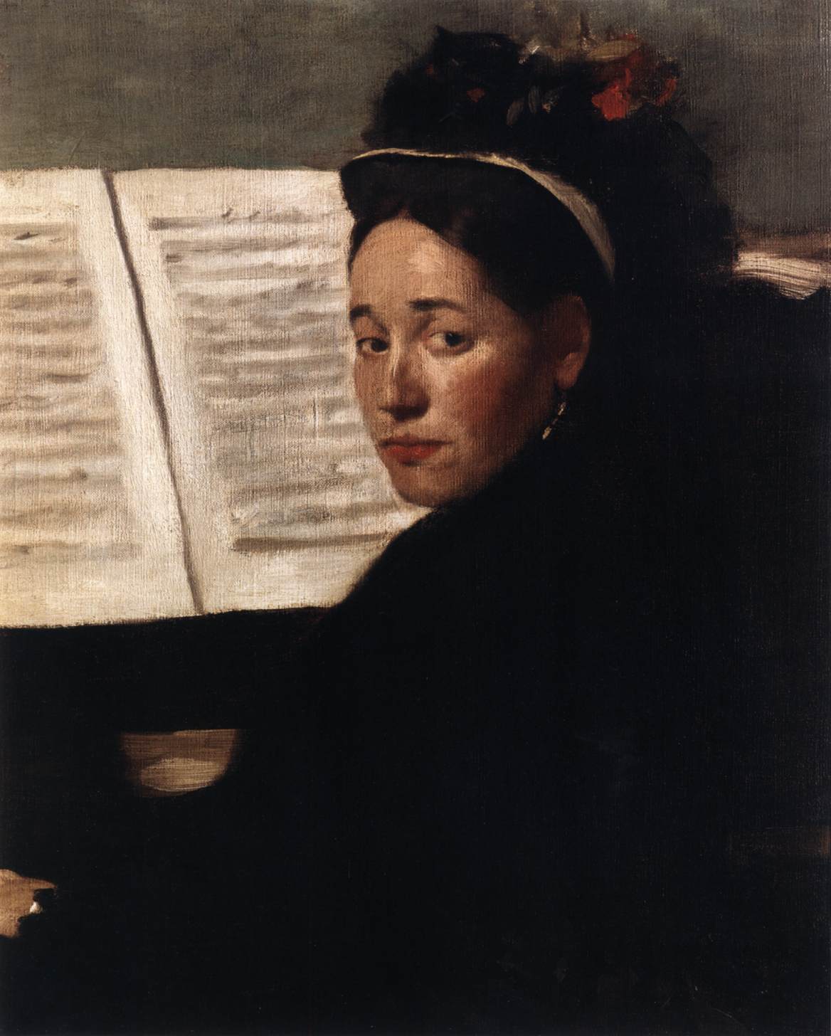 Mademoiselle Dihau at the Piano by