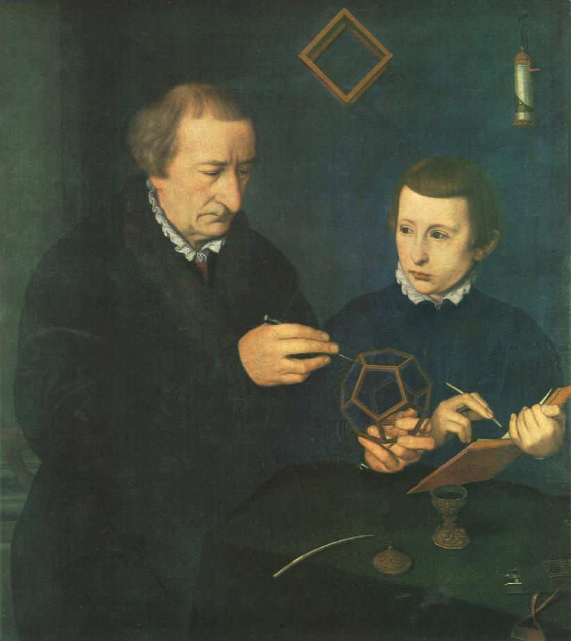 Portrait of Johannes Neudörfer and his Pupil by