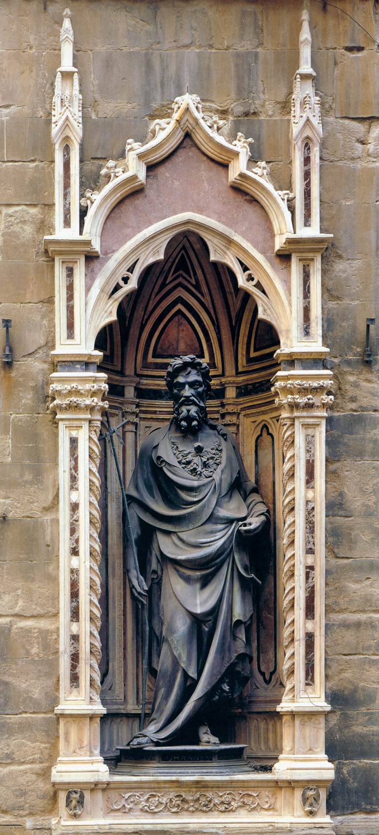 St John the Baptist by GHIBERTI, Lorenzo