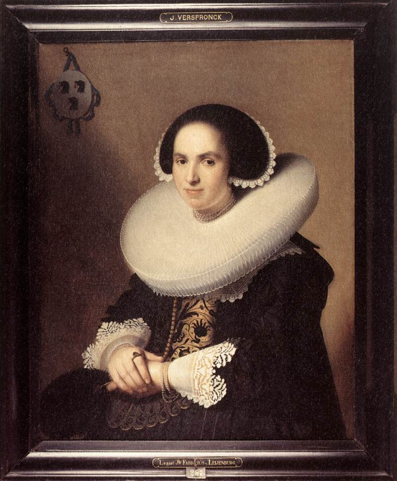 Portrait of Willemina van Braeckel by VERSPRONCK, Jan Cornelisz