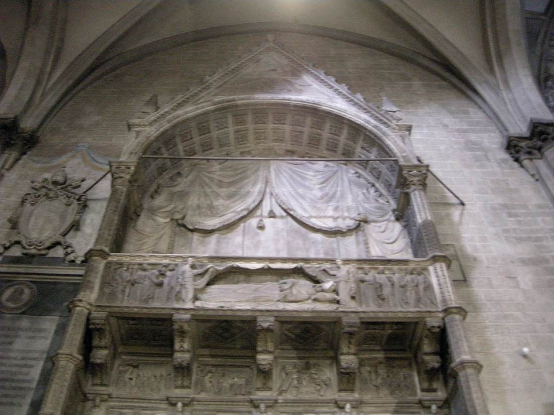 Monument to Bishop Guido Tarlati (detail) by