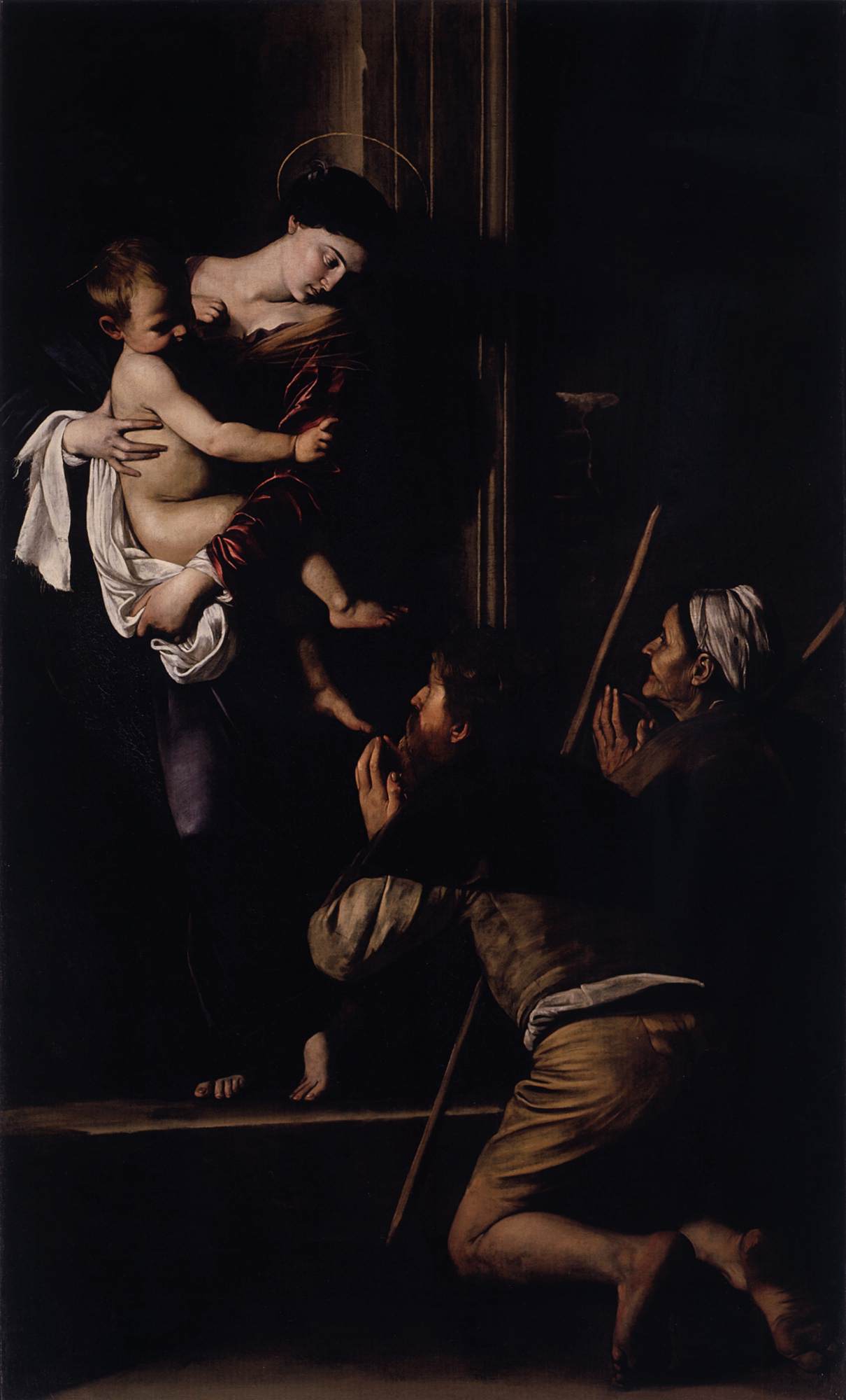 Madonna di Loreto by CARAVAGGIO