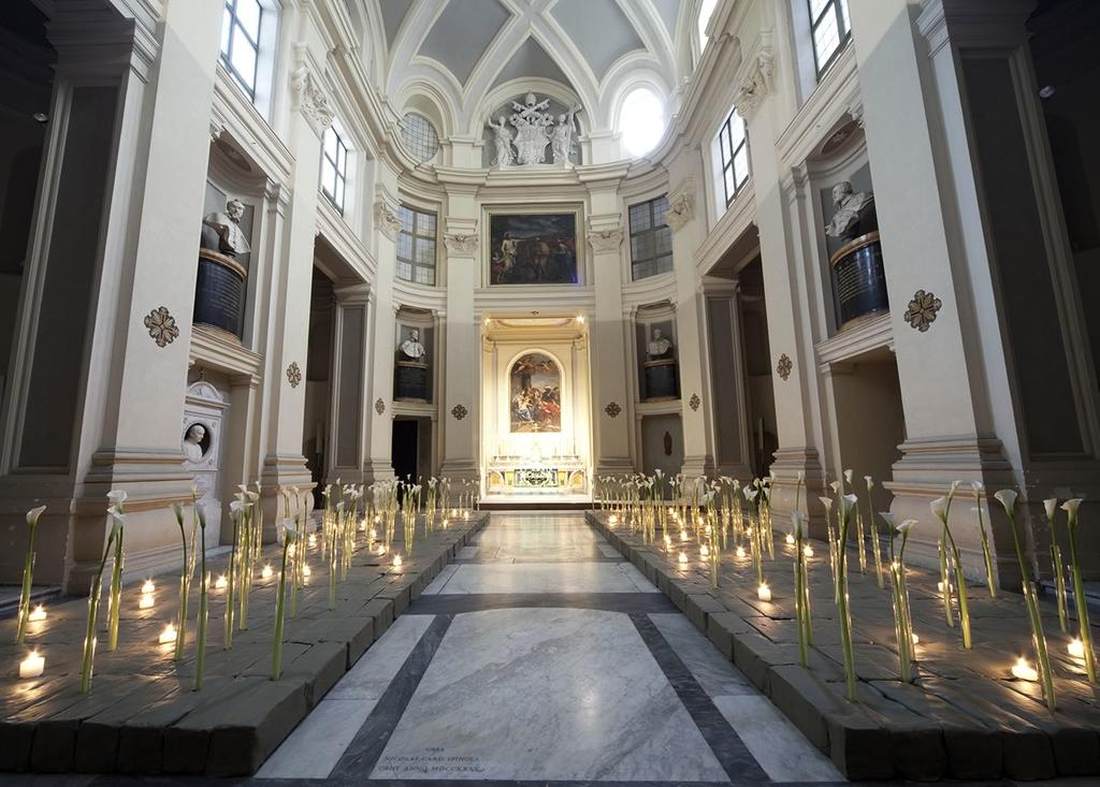 Interior view by BORROMINI, Francesco