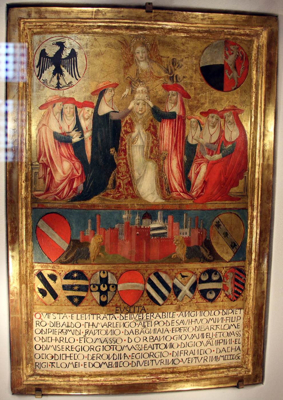 Coronation of Pius II by