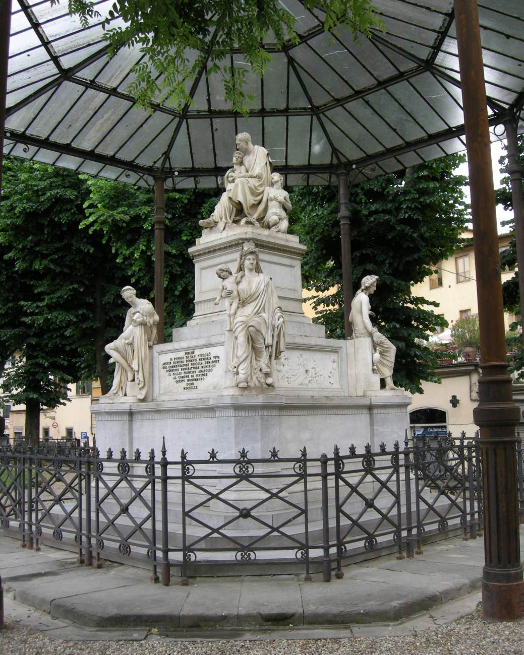 Monument to Nicolai Demidov by BARTOLINI, Lorenzo