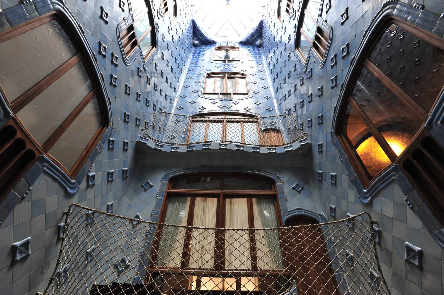 Casa Batlló: interior by GAUDÍ, Antoni