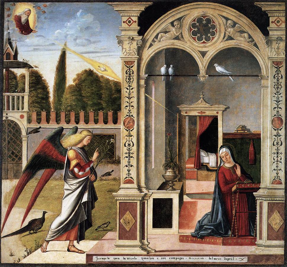 The Annunciation by CARPACCIO, Vittore