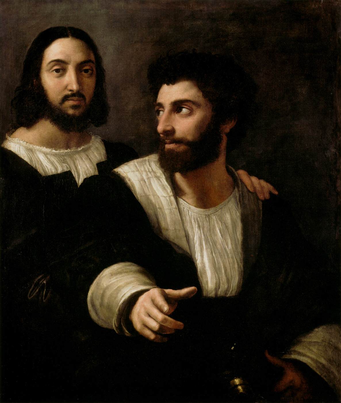 Double Portrait by RAFFAELLO Sanzio