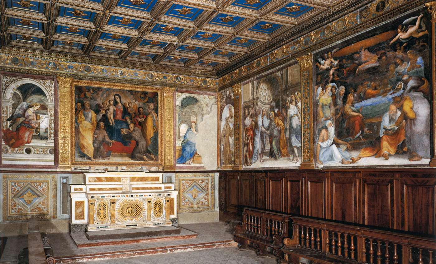 View of the Oratory by BECCAFUMI, Domenico