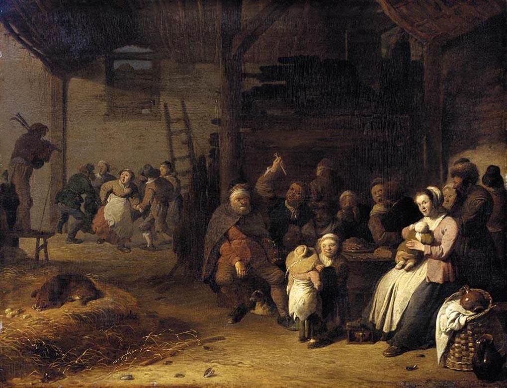 Barn Interior by BLOOT, Pieter de