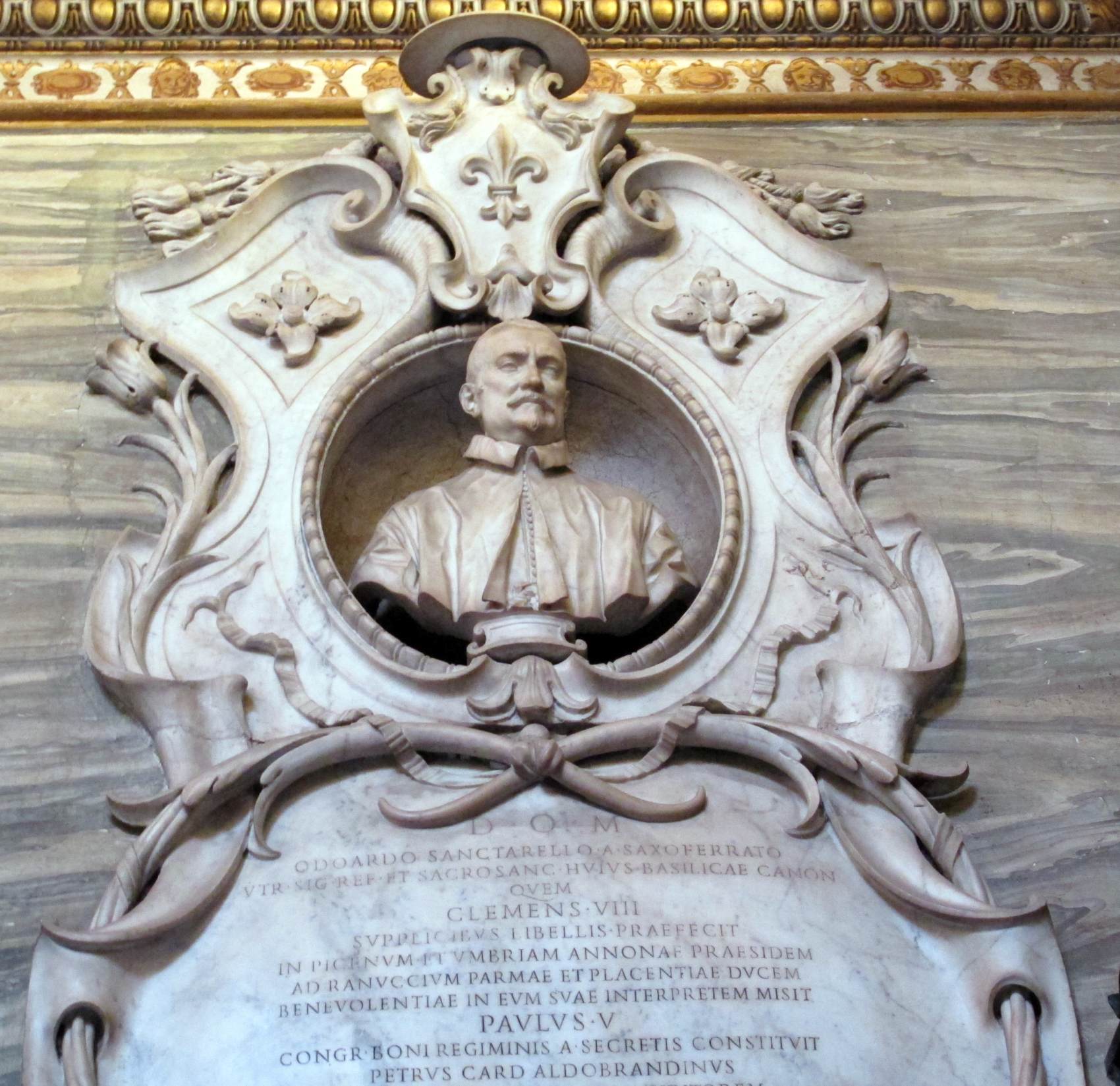 Monument of Odoardo Santarelli by ALGARDI, Alessandro