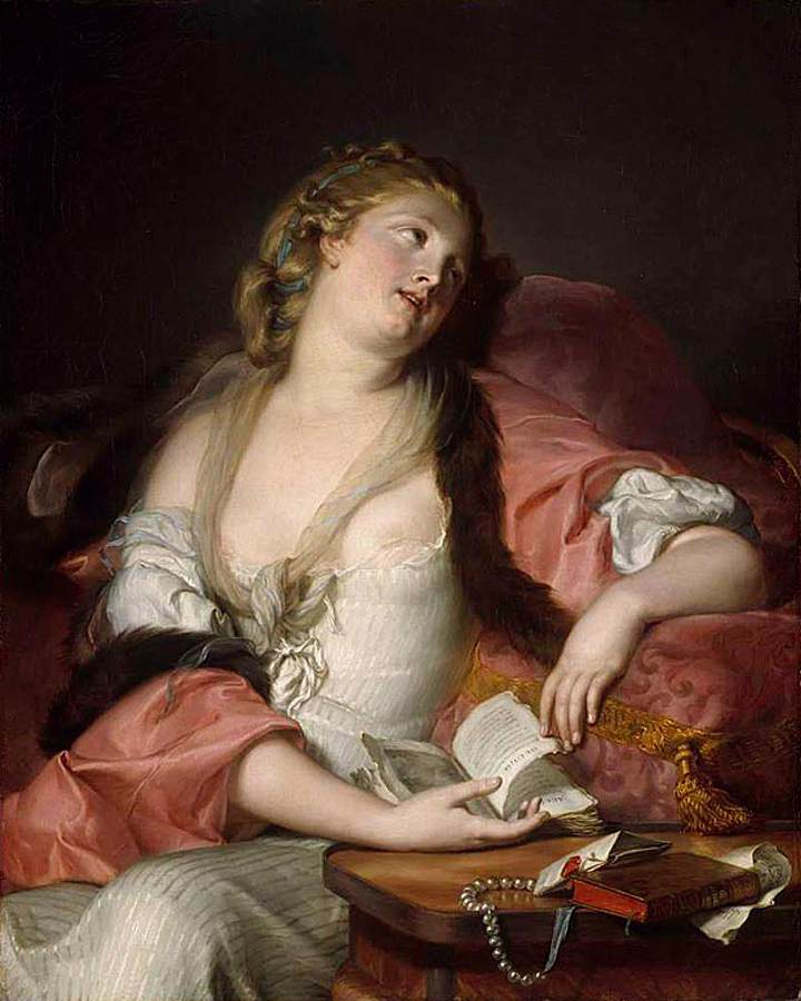 Lady Reading the Letters of Heloise and Abélard by