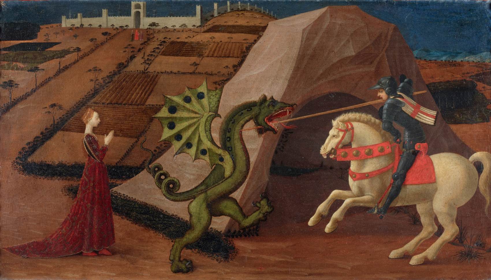 St George and the Dragon by