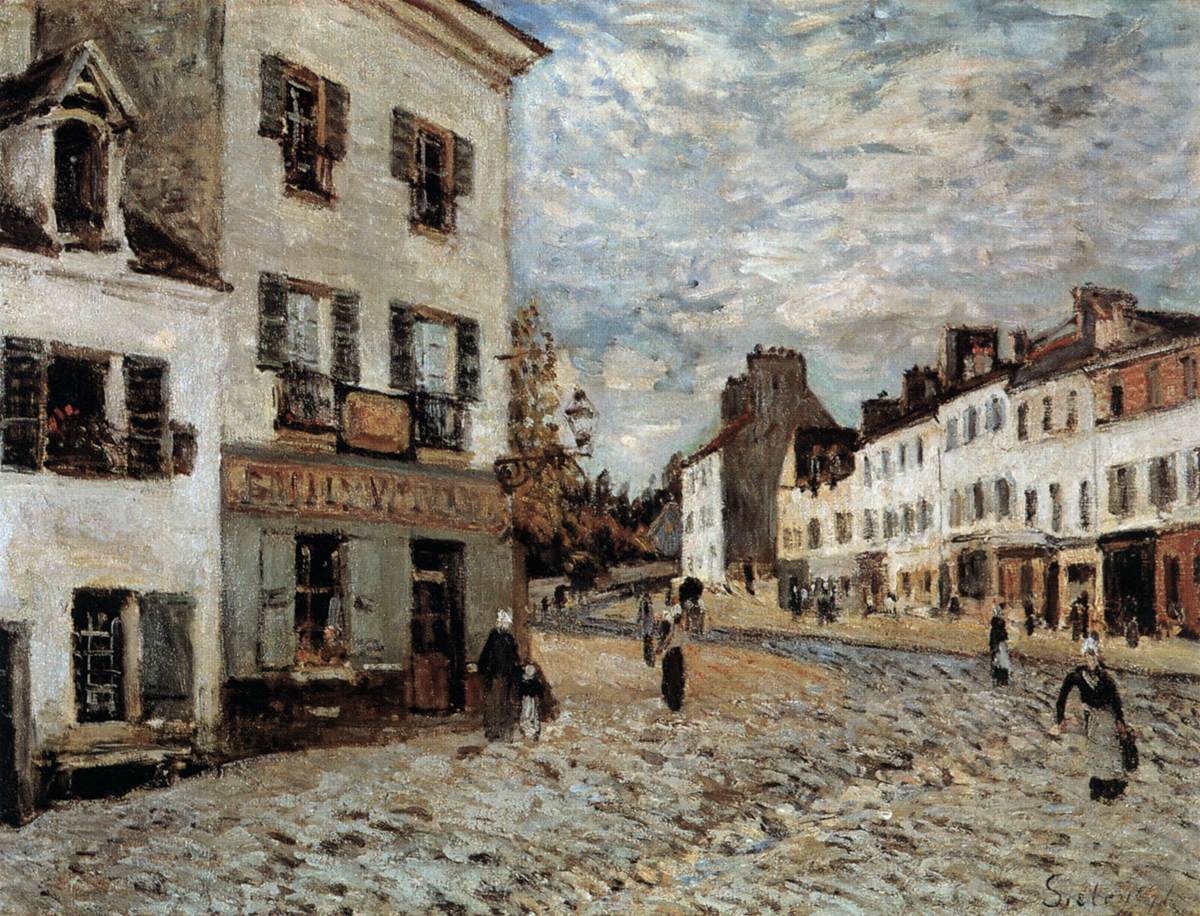 Marketplace at Marly by SISLEY, Alfred