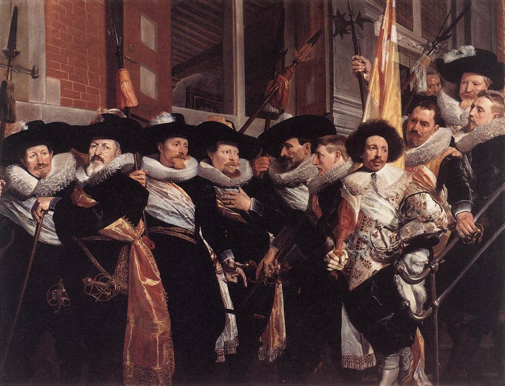 Officers of the Civic Guard of St Adrian by POT, Hendrick Gerritsz