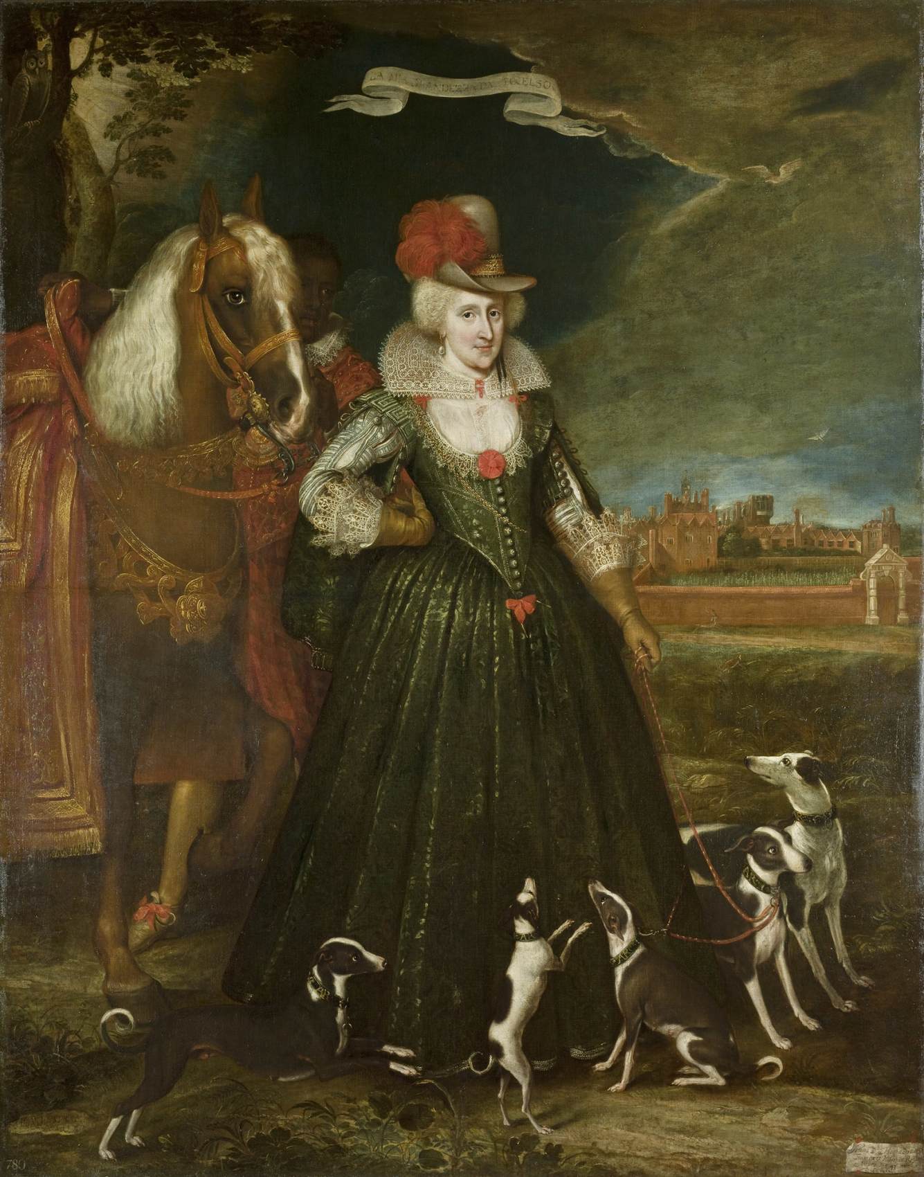 Anne of Denmark by SOMER, Paulus van