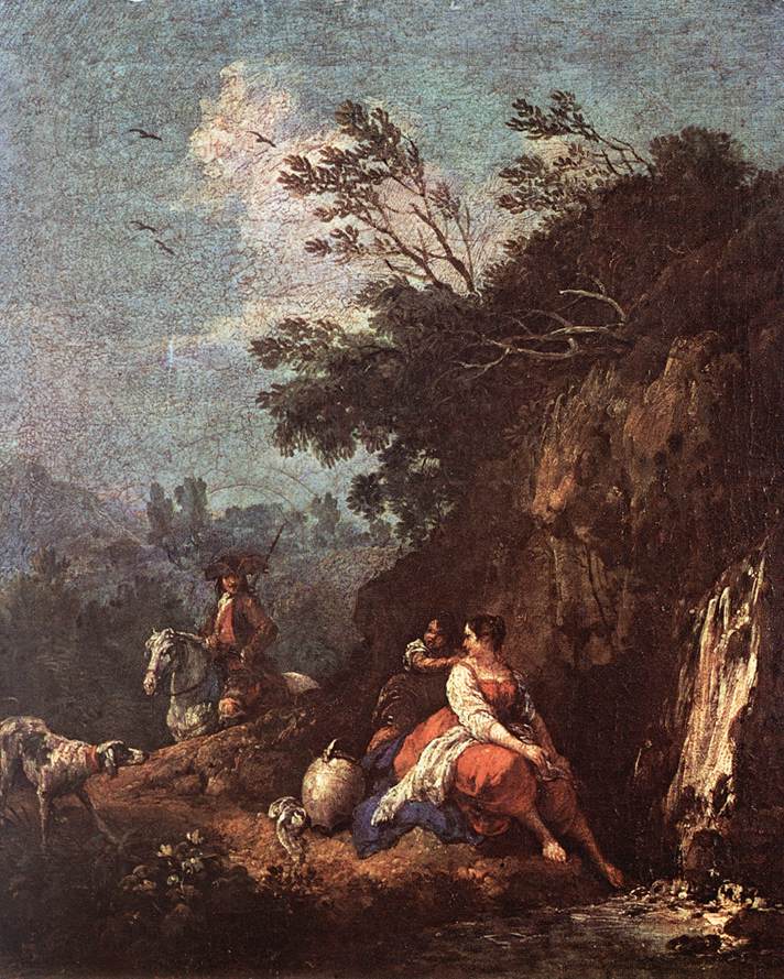 Landscape with a Rider by