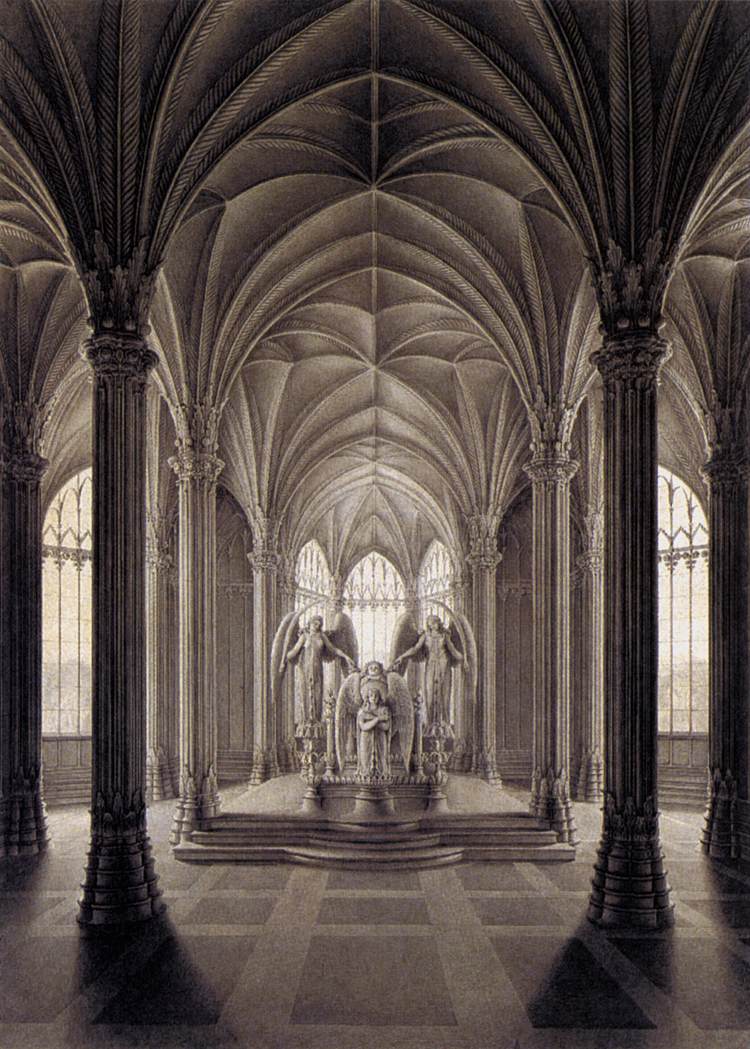 Study for a Monument to Queen Louise by SCHINKEL, Karl Friedrich