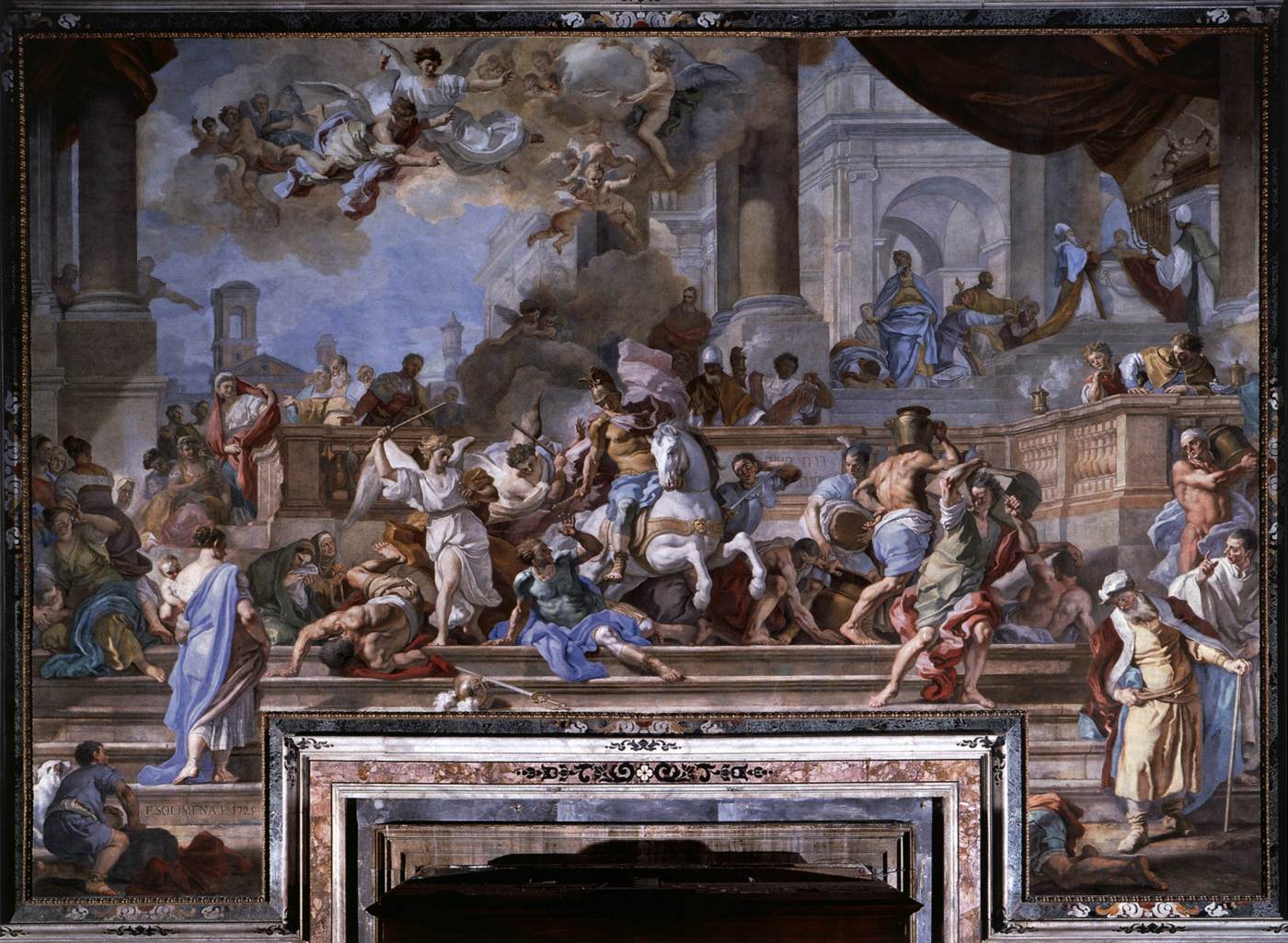 Expulsion of Heliodorus from the Temple by