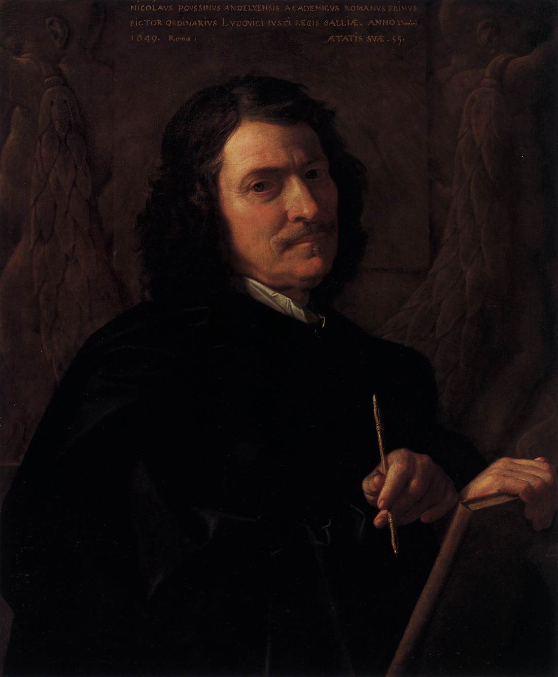 Self-Portrait by POUSSIN, Nicolas