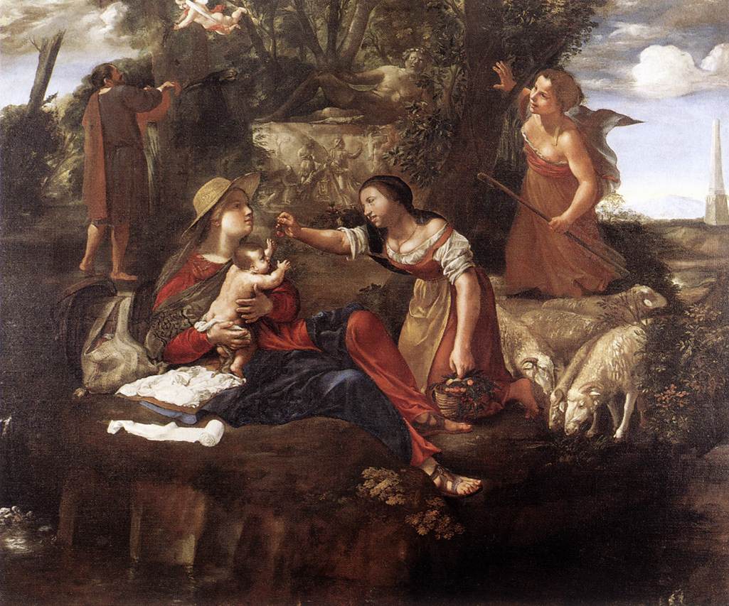 Rest on the Flight into Egypt by