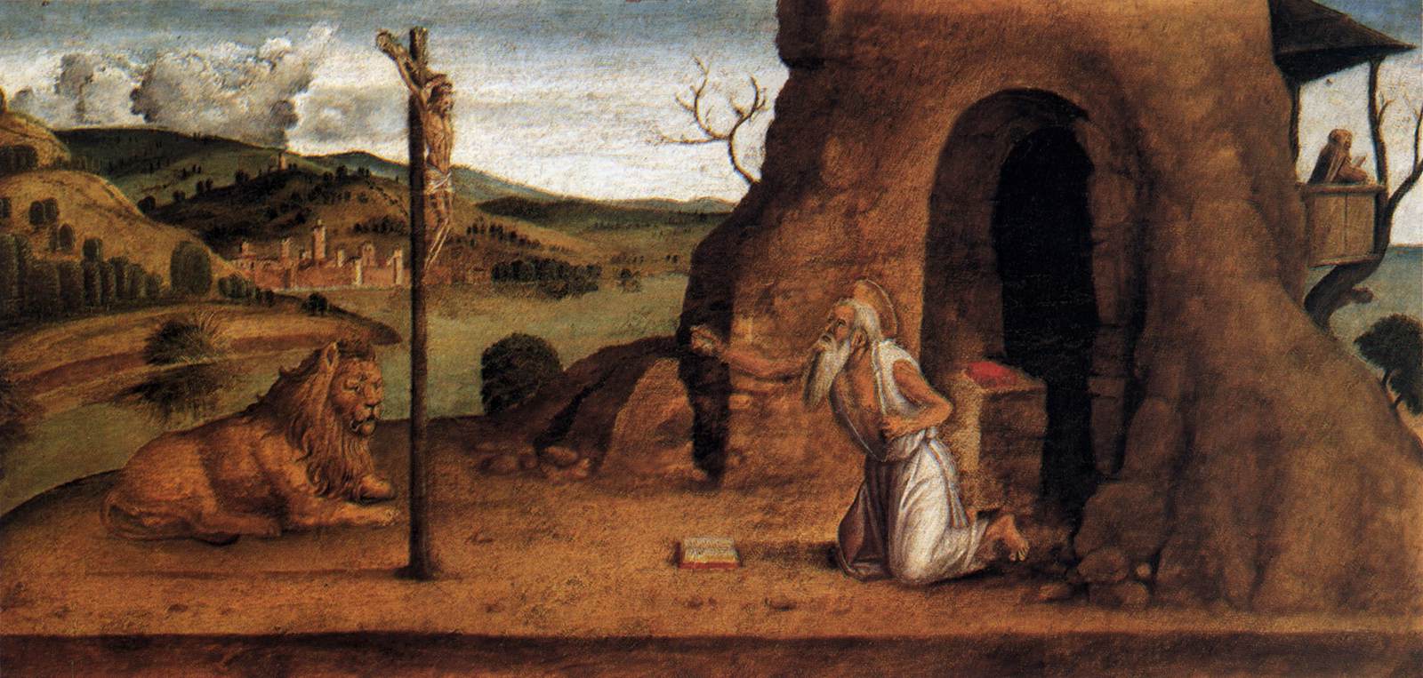 St Jerome in the Desert by BASTIANI, Lazzaro