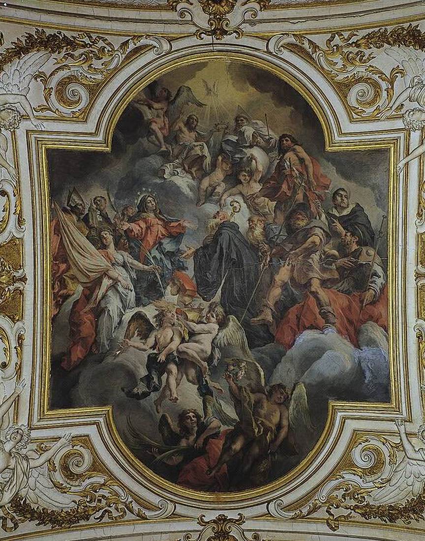 Ceiling decoration by GHERARDINI, Alessandro