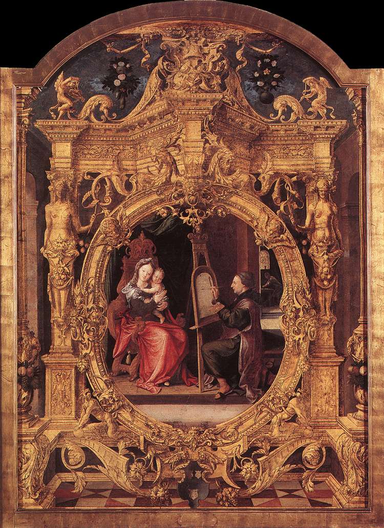 St Luke Painting the Virgin's Portrait by