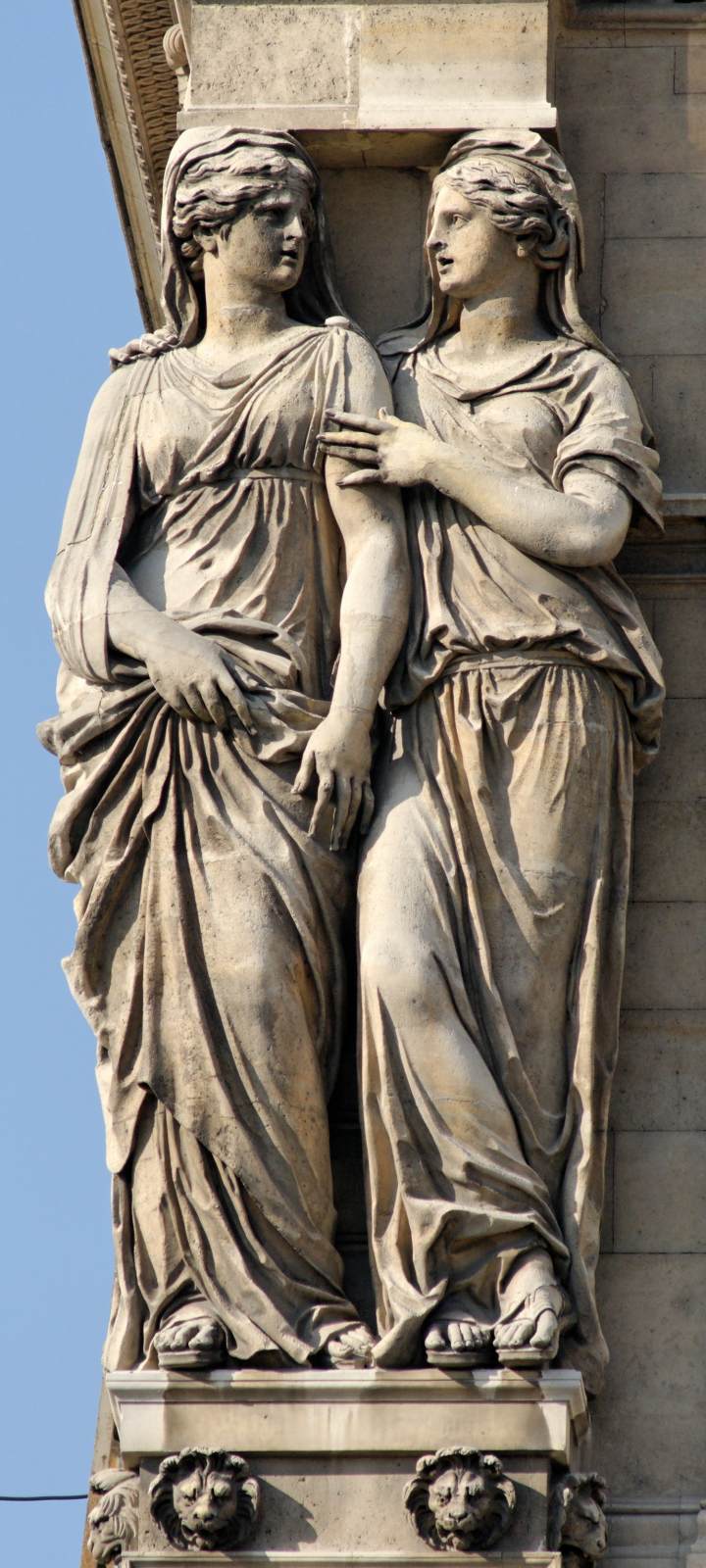 Pair of Caryatids by