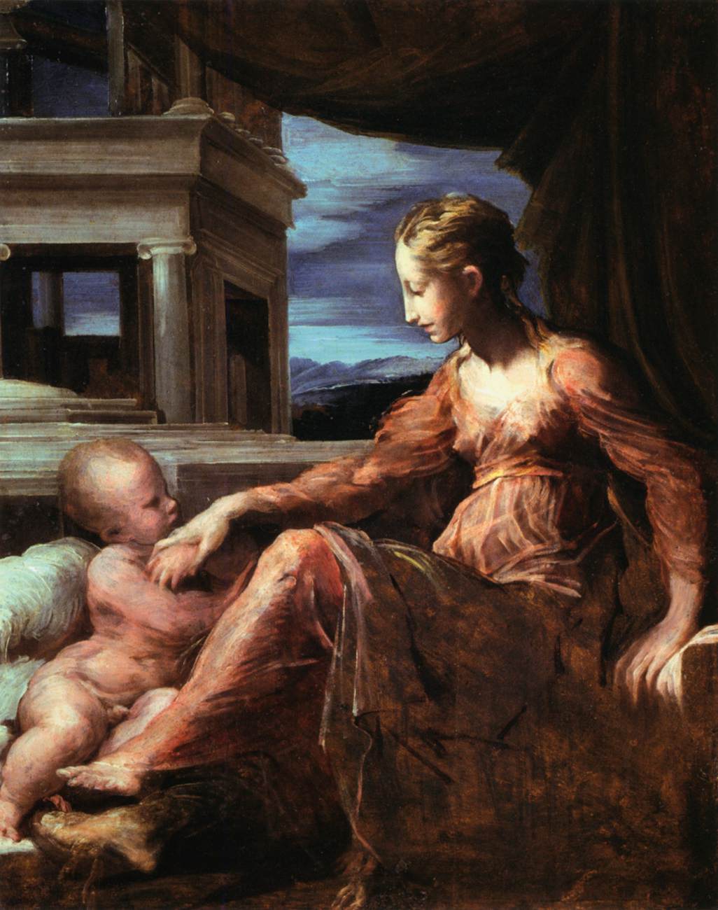 Virgin and Child by PARMIGIANINO